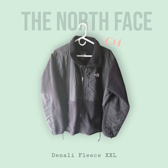 The North Face Women's Denali Jacket XXL TNF Black/white * C14 - Picture 1 of 3